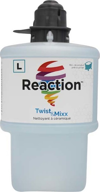 REACTION Nettoyant à céramique Twist & Mixx #LM004600LOW REACTION Nettoyant à céramique Twist & Mixx #LM004600LOW