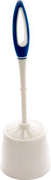 Brosse à cuvette avec manche ergonomique et support #AG000194000