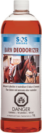 Barn Deodorizer - Nettoyant neutraliseur d’odeurs d’urine de cheval #SO00BARN121 Barn Deodorizer - Nettoyant neutraliseur d’odeurs d’urine de cheval #SO00BARN121