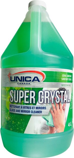 SUPER CRYSTAL Glass and Mirrors Cleaner Ready To Use #QCNCRY04000