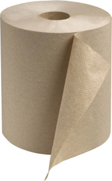 Papier à mains brun en rouleau universel Tork #SCRK800E000 Papier à mains brun en rouleau universel Tork #SCRK800E000