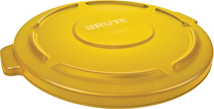 2619 BRUTE Flat Lid for 20 Gal Round Waste Containers #RB261960JAU