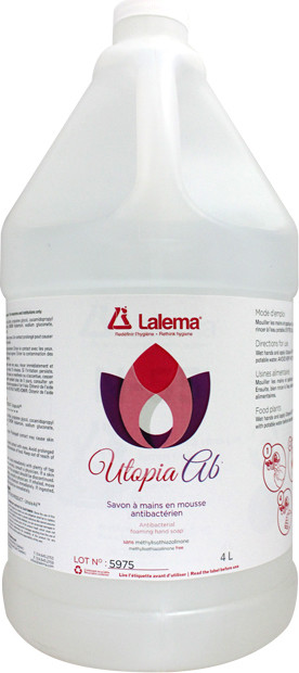UTOPIA AB Savon à mains en mousse antibactérien #LM0059754.0 UTOPIA AB Savon à mains en mousse antibactérien #LM0059754.0