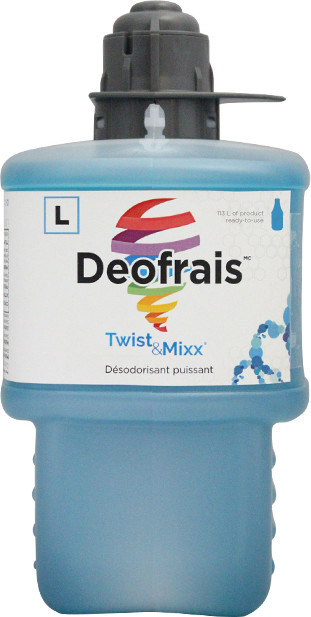 DEOFRAIS Désodorisant organique puissant concentré Twist & Mixx #LM007111LOW DEOFRAIS Désodorisant organique puissant concentré Twist & Mixx #LM007111LOW