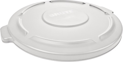 2631 BRUTE Couvercle plat pour poubelles rondes 32 gal #RB002631BLA