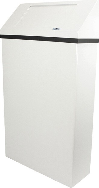 304-NL Wall Mounted Waste Receptacle with Lid 20 Gal #FR0304NL000