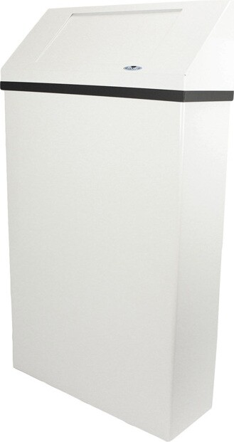 304-NL Wall Mounted Waste Receptacle with Lid 20 Gal #FR0304NL000 304-NL Wall Mounted Waste Receptacle with Lid 20 Gal #FR0304NL000