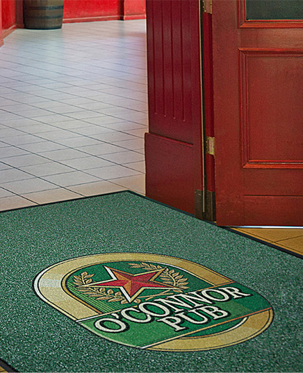 Tapis d'entrée CROSS-OVER avec insertion de logo personnalisé #MTLG0304AEVER