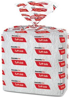 Chiffons double crêpage Tuff-Job, poids lourd, à pliure 1/4 #CC00W421000 Chiffons double crêpage Tuff-Job, poids lourd, à pliure 1/4 #CC00W421000