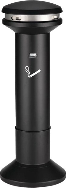 9W34 INFINITY Base-Mount Smoking Receptacle 6 Gal, 8000 Butts #RB009W34NOI