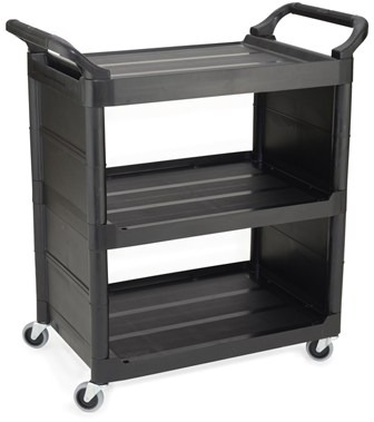 Chariot utilitaire Rubbermaid 3421 #RB003421NOI Chariot utilitaire Rubbermaid 3421 #RB003421NOI