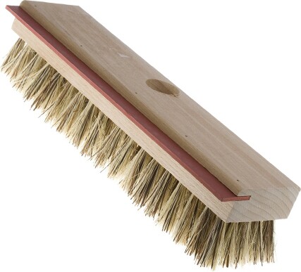 Brosse à récurer 11" en fibres union et racloir #AG000336000