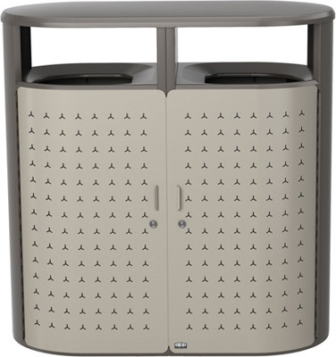Waste Container Resist™ Shield 2X33 gals #RB200684200