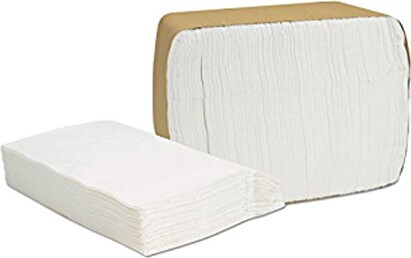 N090 Select, White Napkins, 8 x 750  Sheets #CC00N090000