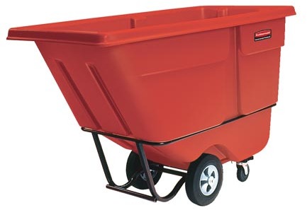 1315 BRUTE Chariot à bascule 1 verge cube, 1250 lb #RB001315ROU