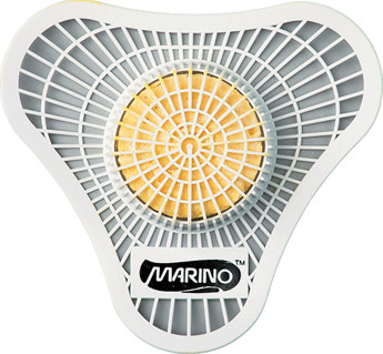 Tamis d'urinoir sans-parabène avec bloc à fragrance #MR134524000 Tamis d'urinoir sans-parabène avec bloc à fragrance #MR134524000