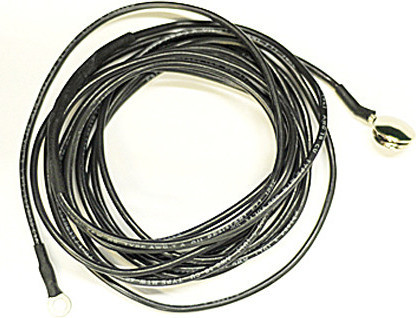 Câble de mise à la terre de 10' pour tapis anti-fatigue antistatique #MTZAGC10BK Câble de mise à la terre de 10' pour tapis anti-fatigue antistatique #MTZAGC10BK