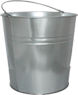Metal Pre-Galvanized Steel Pail #WH000416000 Metal Pre-Galvanized Steel Pail #WH000416000