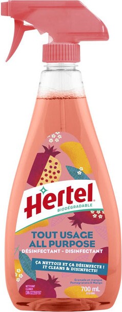 HERTEL All-Purpose Disinfectant Cleaner #LV008674000