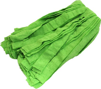 Microfiber Cutted-End Wet Mop with Narrow Band Green #VS992132000