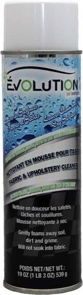 Nettoyant en mousse pour tissus EVOLUTION #SW005080000