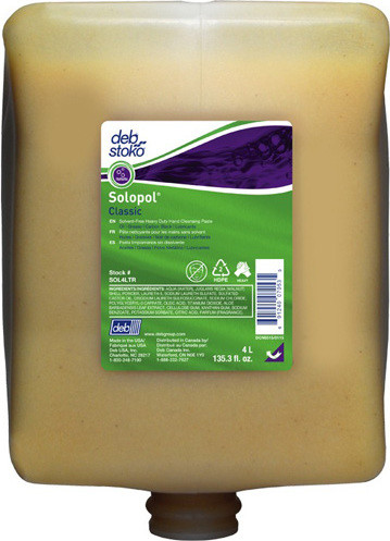 Solopol Classic Solvent-Free Heavy Duty Hand Cleansing Paste #DB0SOL4LTR0