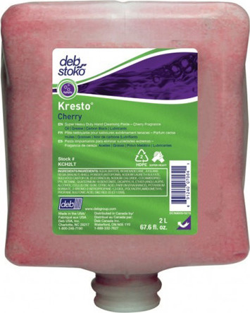 Nettoyant super puissant pour les mains Kresto Cherry #DBKCH2LT000