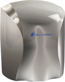 Sèche-mains à haute vitesse EL-NIÑO, chrome brossé #SPNV0902CHB Sèche-mains à haute vitesse EL-NIÑO, chrome brossé #SPNV0902CHB