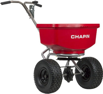 Épandeur professionnel de 100 lbs avec châssis en acier inoxydable #CH8400C0000 Épandeur professionnel de 100 lbs avec châssis en acier inoxydable #CH8400C0000