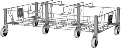 Slim Jim Stainless Steel Triple Dolly #RB195619200