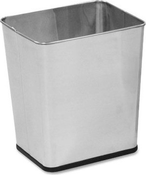 Concept Collection Open Top Wastebasket, 7.25 gal #RBWB29RSS00