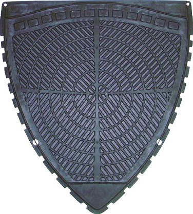 P-Shield Super Absorbent Black Urinal Mats #WH6PSUM000 P-Shield Super Absorbent Black Urinal Mats #WH6PSUM000