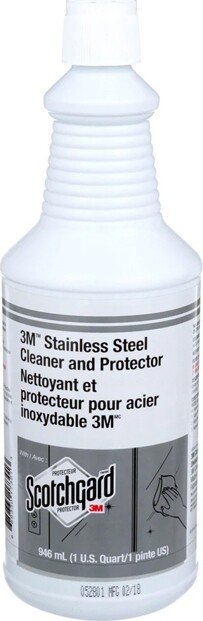 SCOTCHGARD Nettoyant et protecteur pour acier inoxydable #3M015389300 SCOTCHGARD Nettoyant et protecteur pour acier inoxydable #3M015389300