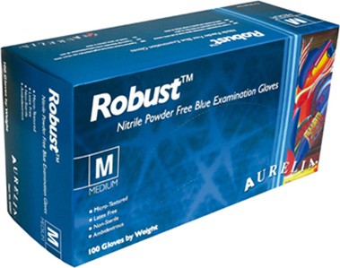 Gants d'examen Aurelia Robust en nitrile non poudrés #SE093898000 Gants d'examen Aurelia Robust en nitrile non poudrés #SE093898000
