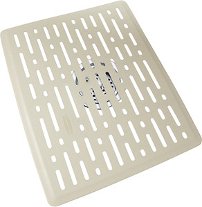 Grand tapis d'évier antibactérien en plastique #RB001606BLA Grand tapis d'évier antibactérien en plastique #RB001606BLA