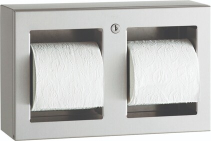 B-3588 TrimLineSeries, Distributeur double de papier hygiénique #BO003588000 B-3588 TrimLineSeries, Distributeur double de papier hygiénique #BO003588000