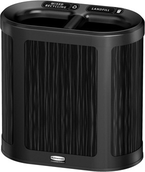 Station de recyclage intérieure 2-compartiments ENHANCE, 7 gal #RB196987300