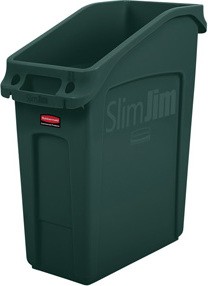 Poubelles sous comptoir Slim Jim pour matières organiques, 13 gal #RB202670000