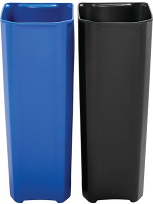 Doublure de recyclage pour poubelle à pédale latérale, 13 gal #RB190200900