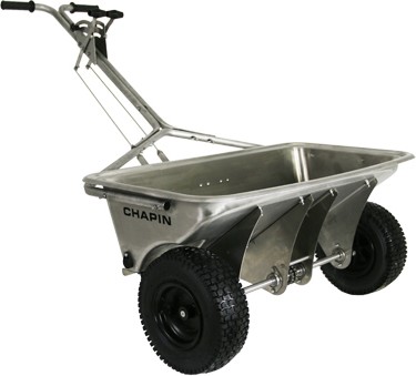 Épandeur à sel gemme professionnel de 200 lb en acier inoxydable 8500B #CH08500B000 Épandeur à sel gemme professionnel de 200 lb en acier inoxydable 8500B #CH08500B000