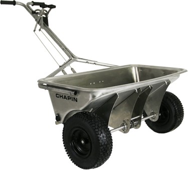 200 lbs Stainless Steel Professional Rock Salt Drop Spreader 8500B #CH08500B000