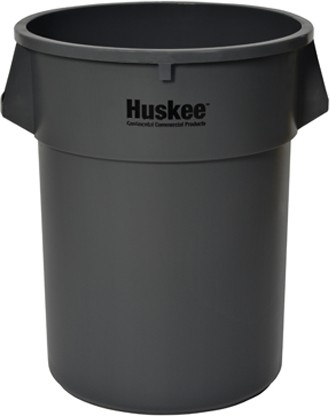 Contenant rond Huskee, 55 gal #AL005500GRI Contenant rond Huskee, 55 gal #AL005500GRI