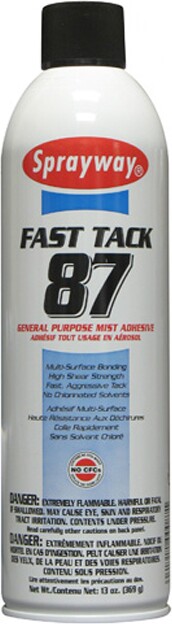 Fast Tack 87 General Purpose Mist Adhesive #SW0087W0000