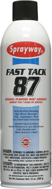 Fast Tack 87 Adhésif tout usage en aérosol #SW0087W0000