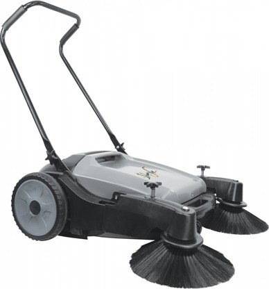Manual Floor Sweeper with 2 Side Brushes JV320 #JBJV3200000