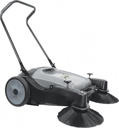 JV320 Manual Floor Sweeper with 2 Side Brushes #JBJV3200000