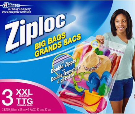 Big Bags Double Zipper Large #TQ0JM427000 Big Bags Double Zipper Large #TQ0JM427000
