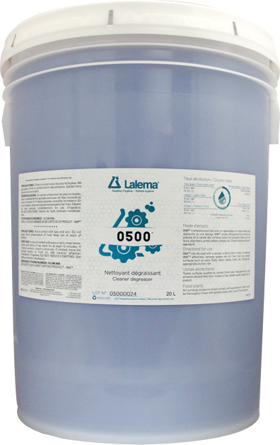 0500 Fragrance Free Cleaner Degreaser #LM00050020L
