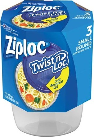 Twist N Loc Containers Ziploc #TQ0JM431000