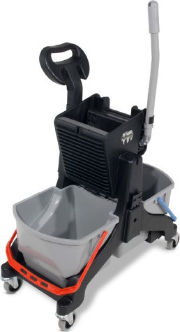 MidMop Microfiber Bucket and Side Press Wringer Cart #NA909914000